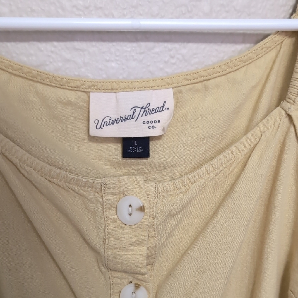 Universal Thread Yellow Blouse - Picture 3 of 4